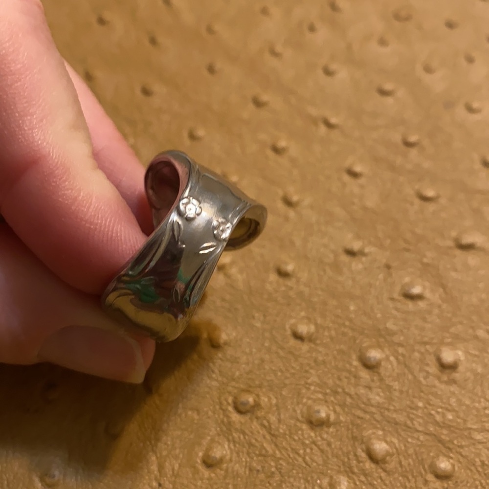Repurposed spoon ring - Picture 5 of 5